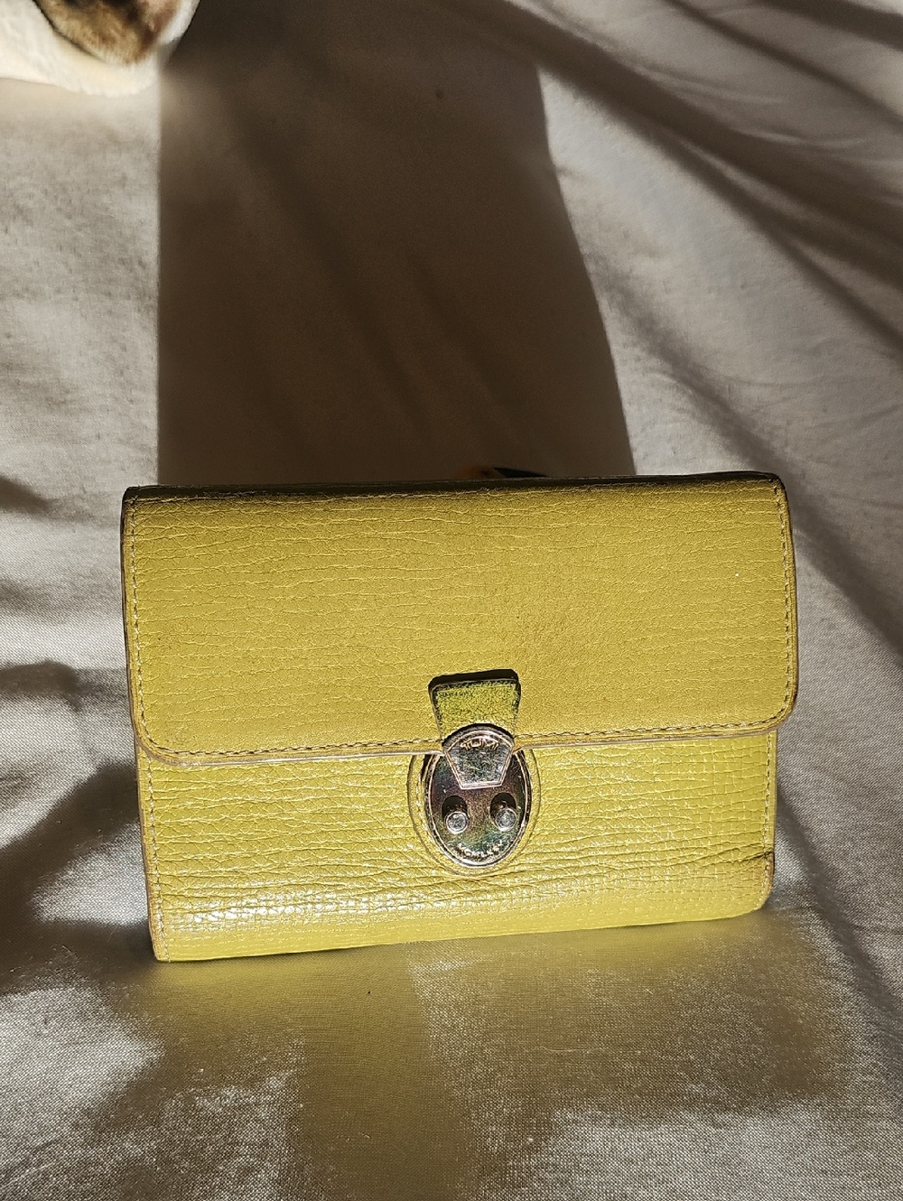 TUMI Green Lime Wallet